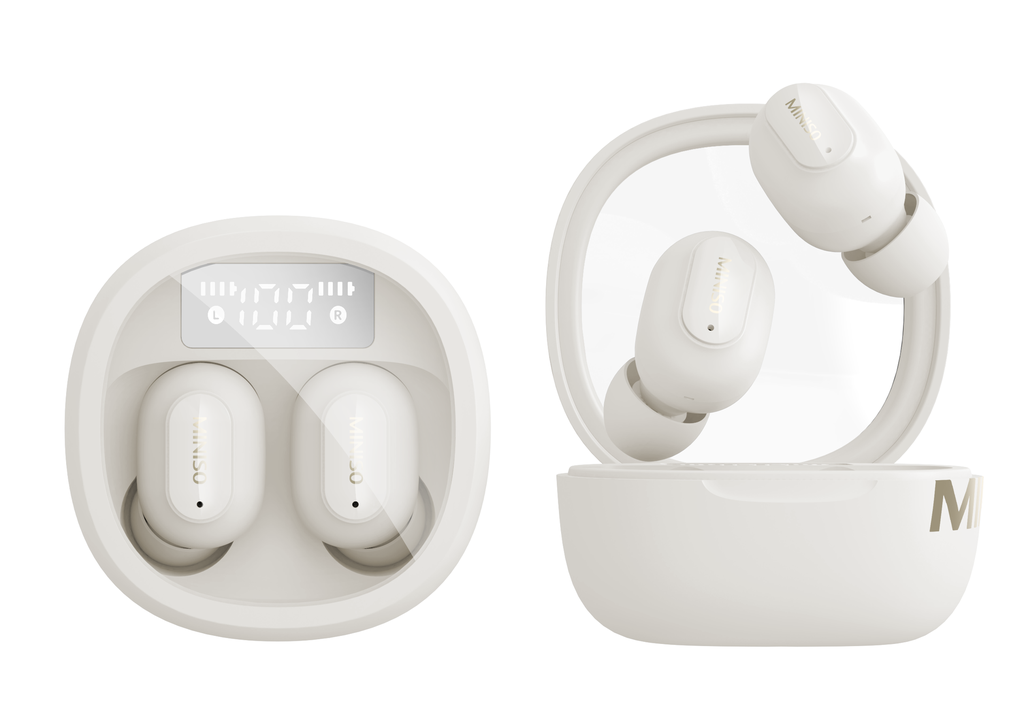 SoundPebble TWS Earbuds R99 (Beige)