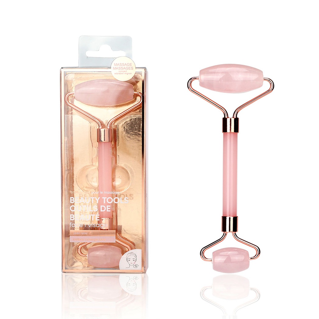 Miniso Double Head Pink Jade Roller