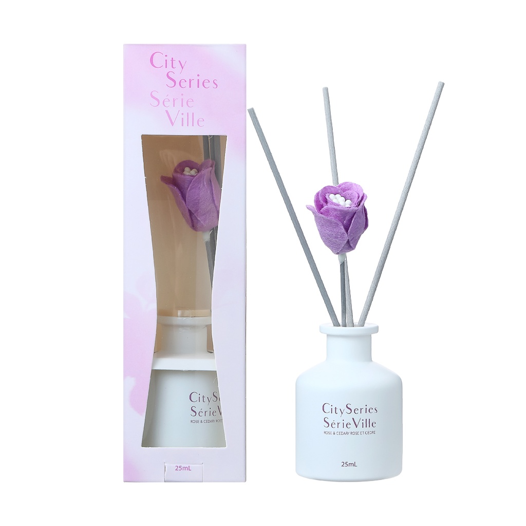 City Series-Reed Diffuser(Rose  Cedar)