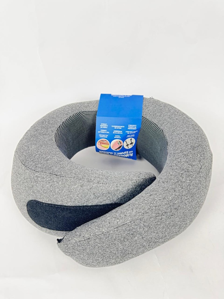 Compact Roll-Up Travel Neck Pillow