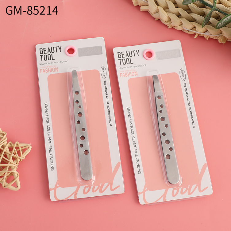 Chinese standard GM-85214 single sanding small polka dot eyebrow clip