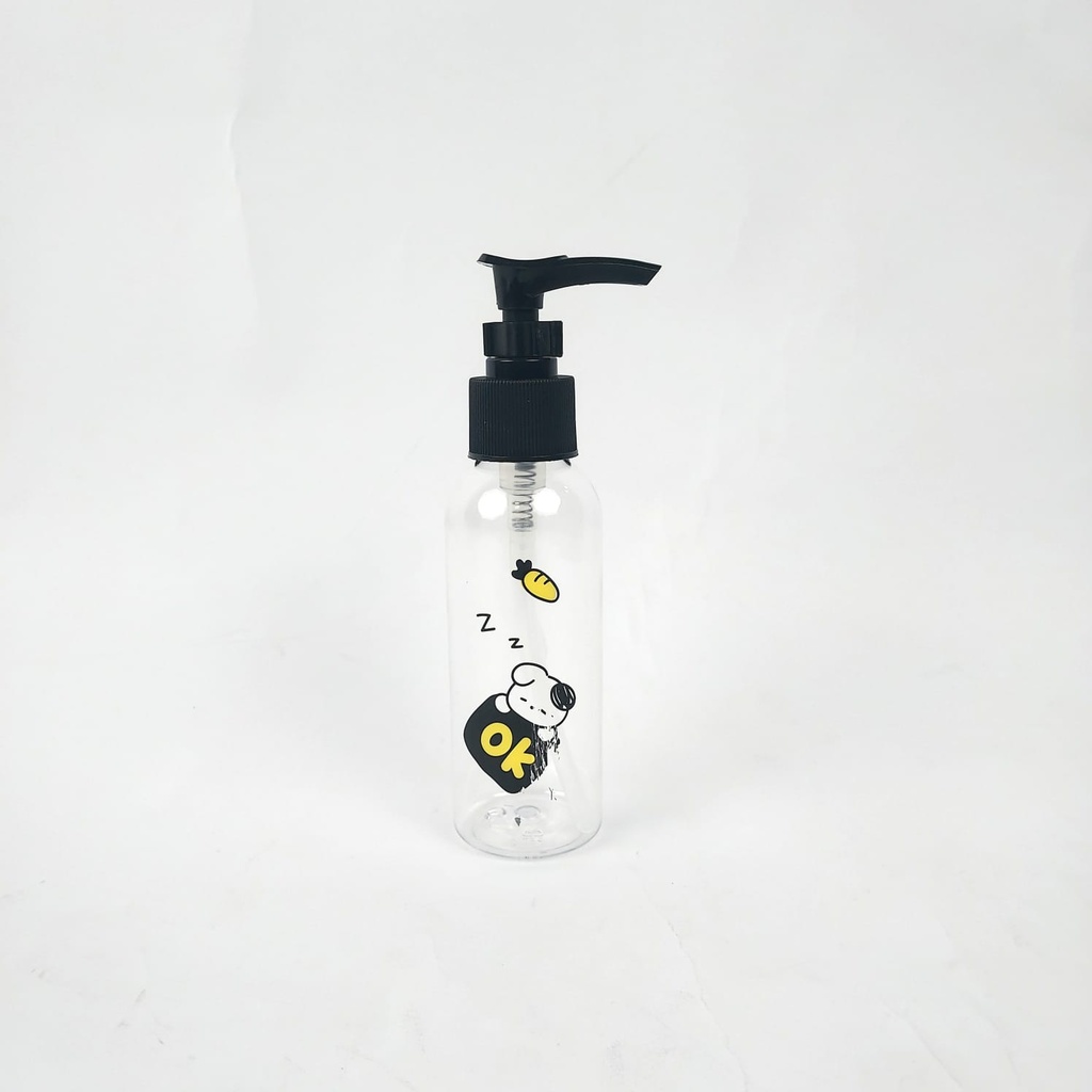 Clip pump travel single bottle 100ML