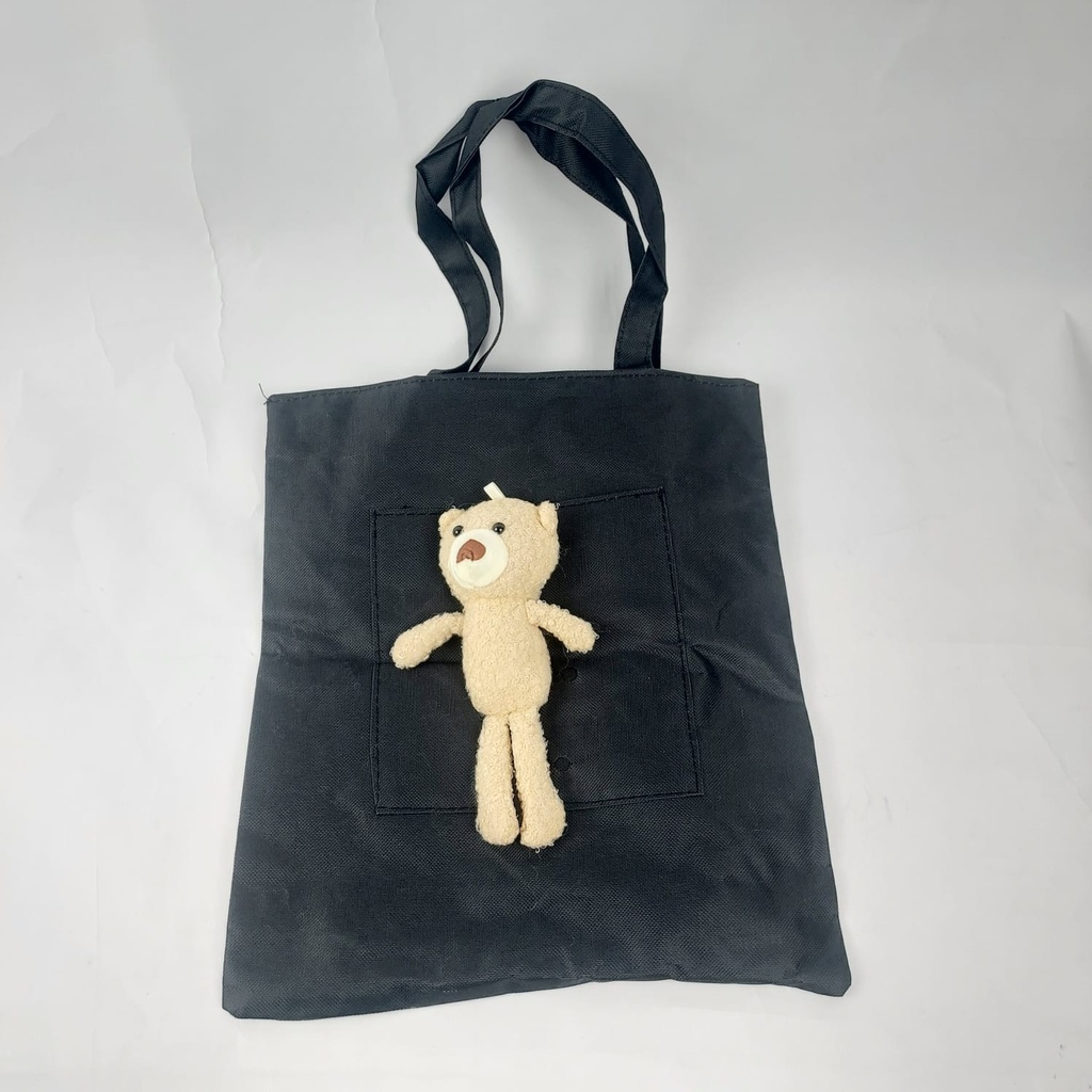 Canvas bear bag