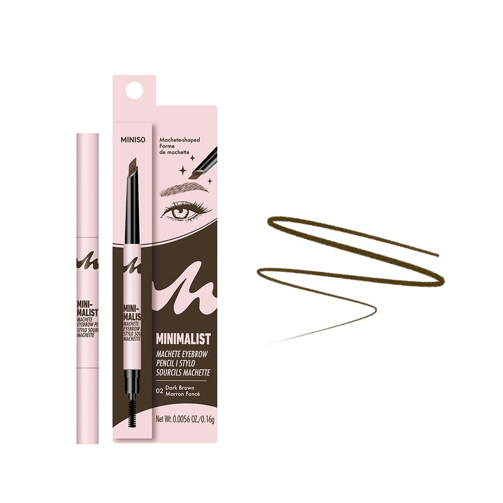 Minimalist Machete Eyebrow Pencil (02 Dark Brown)