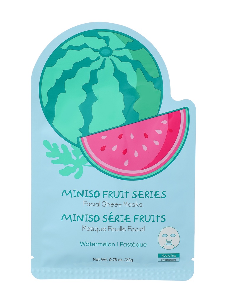 Fruit Series Hydrating Facial Sheet Mask (Watermelon)