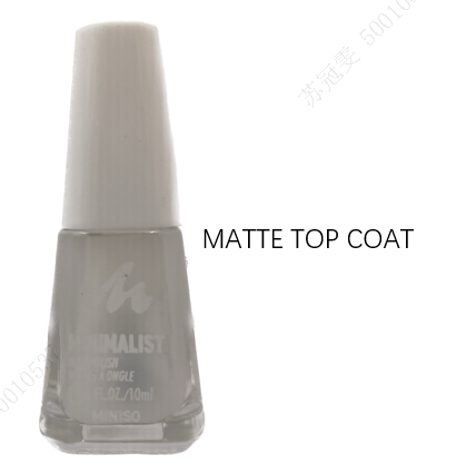 Minimalist Matte Top Coat