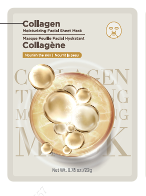 Collagen Moisturizing Facial Sheet Mask