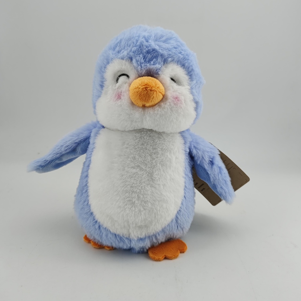 8in. Long-Hair Penguin Plush Toy(Blue)