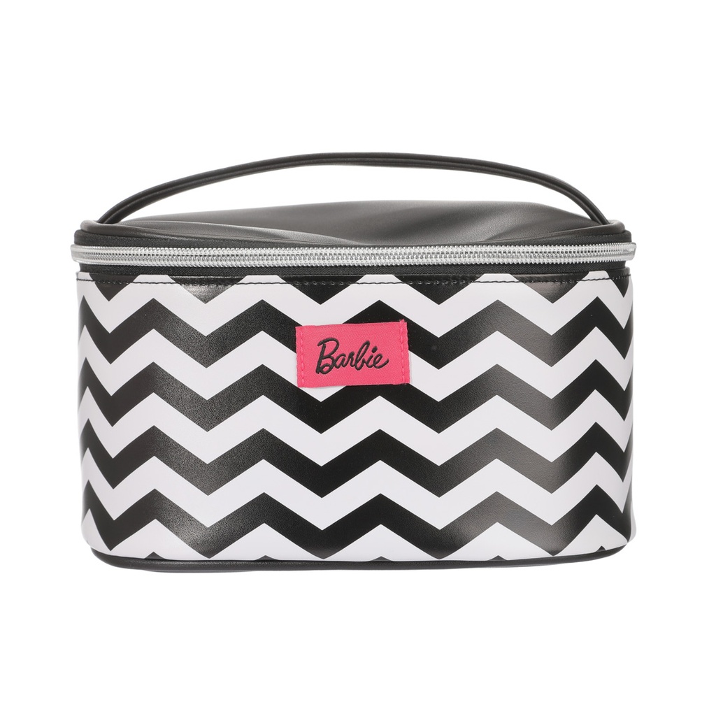 Barbie Collection Barrel Cosmetic Bag(Black)