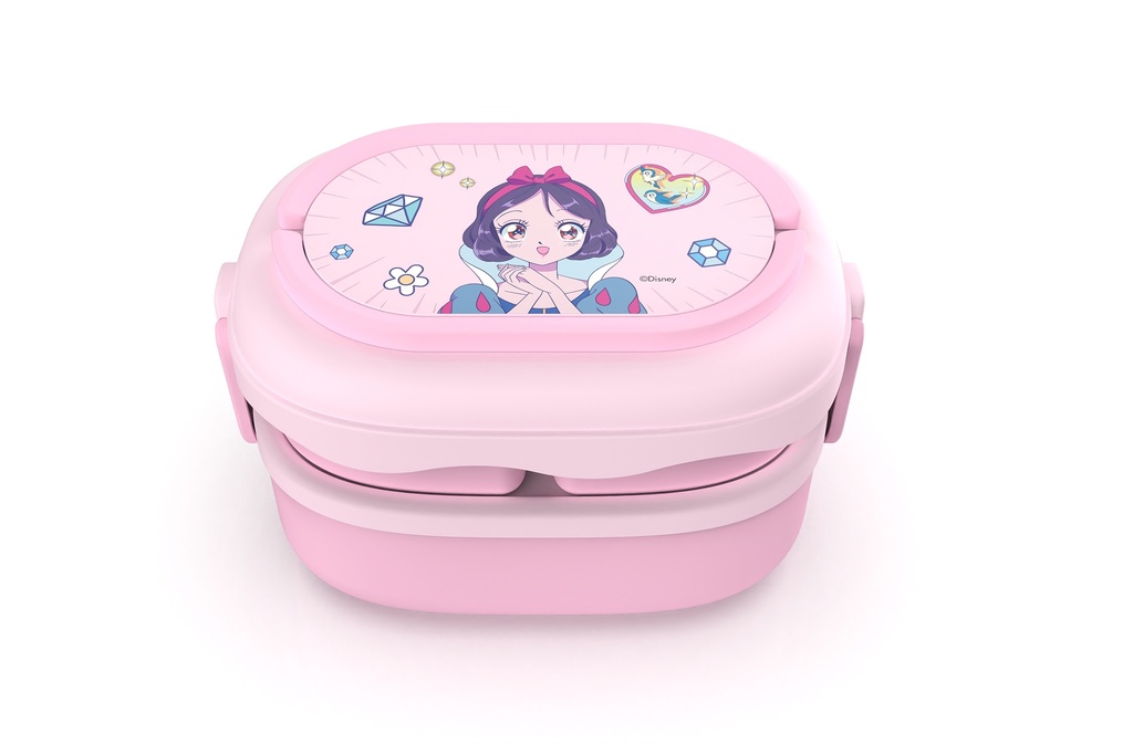 Disney Manga Princess Collection Double Layered Bento Box (1600mL)