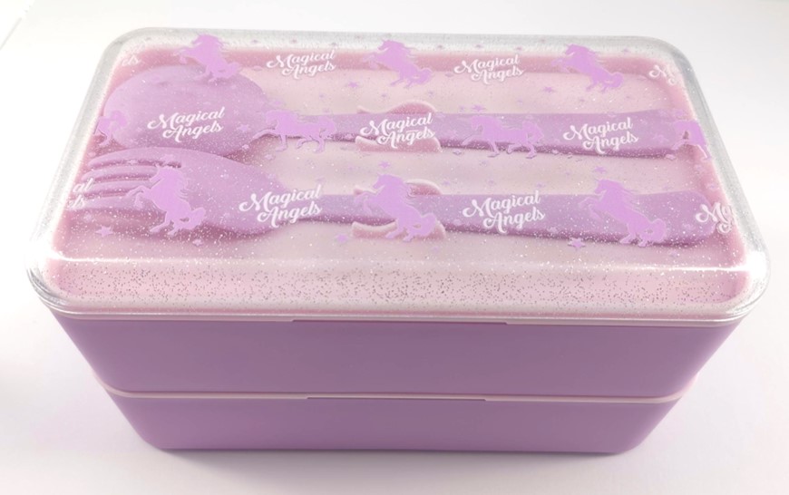 Fantasy Unicorn Double Layered Bento Box (1000mL)