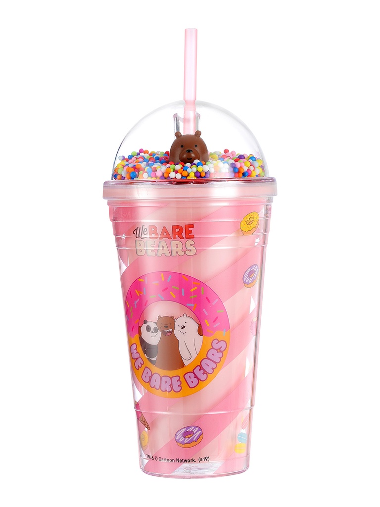 We Bare Bears Double Wall Cup 480ml(Grizzly)