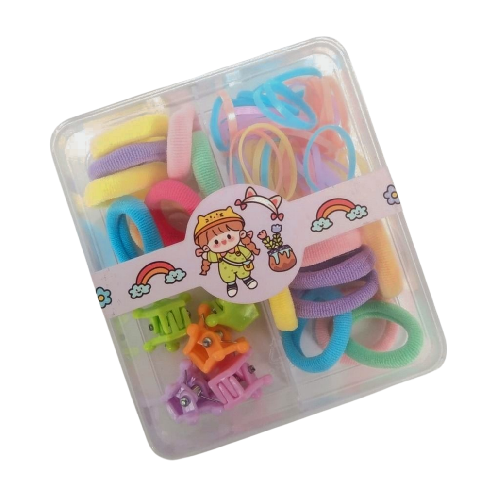 Children's Small Hair Rubber Band Baby Clip