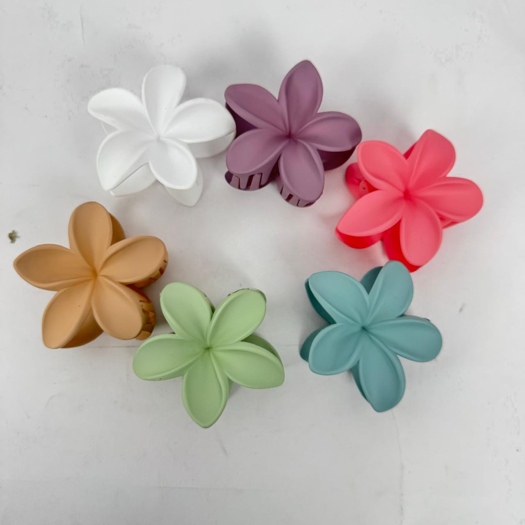 Flower Matte Clip 488-490