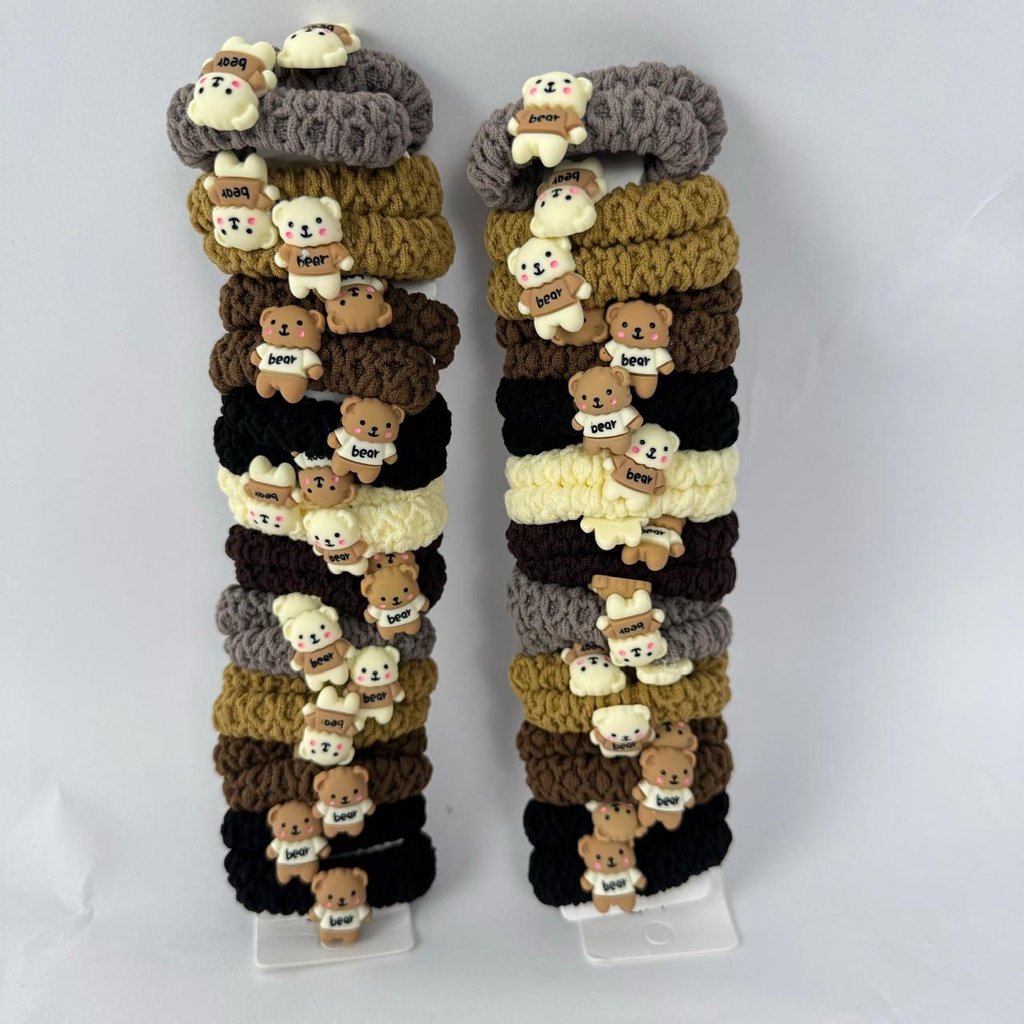 Cute Bear Hair Tie for Kids