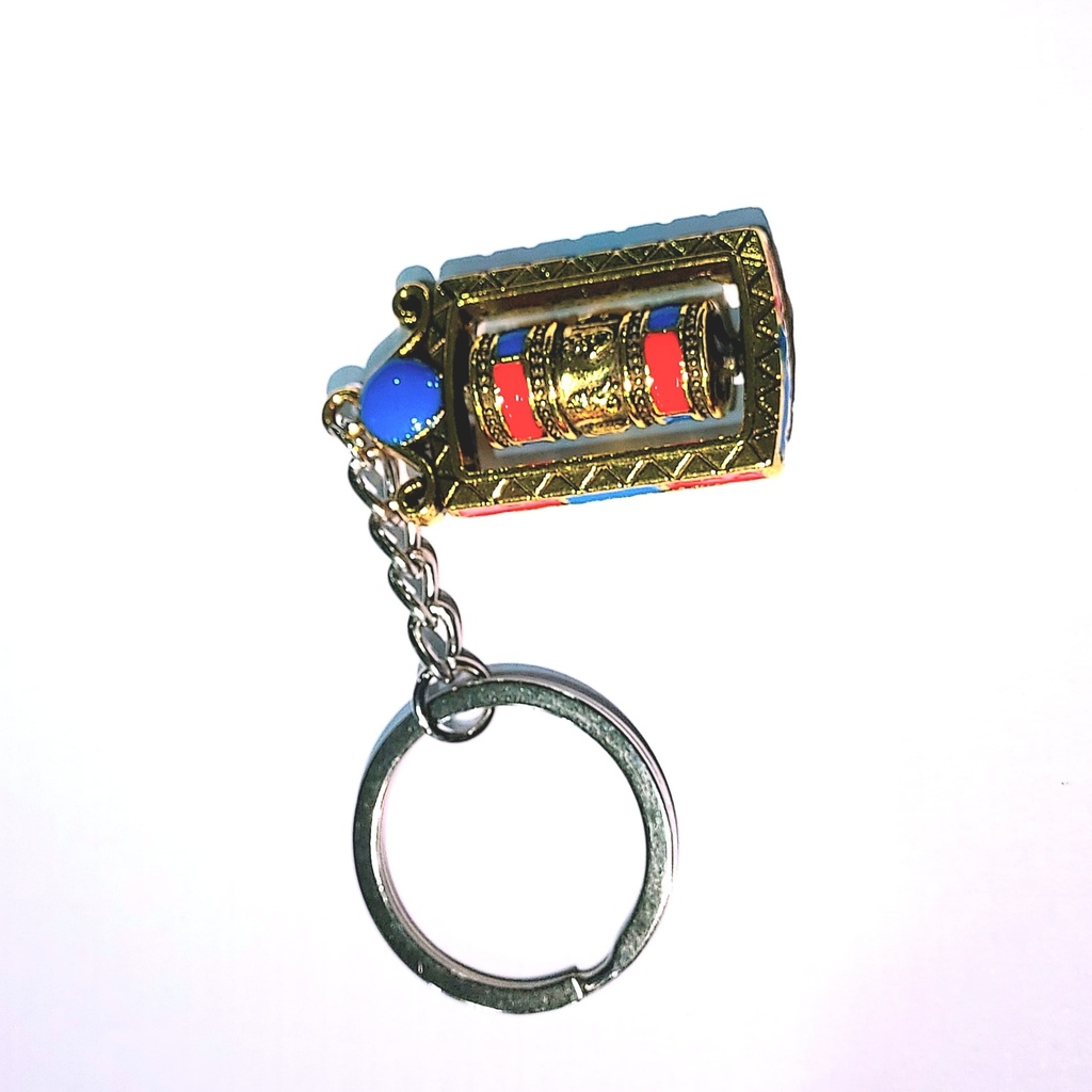 Prayer Wheel Keychain-10