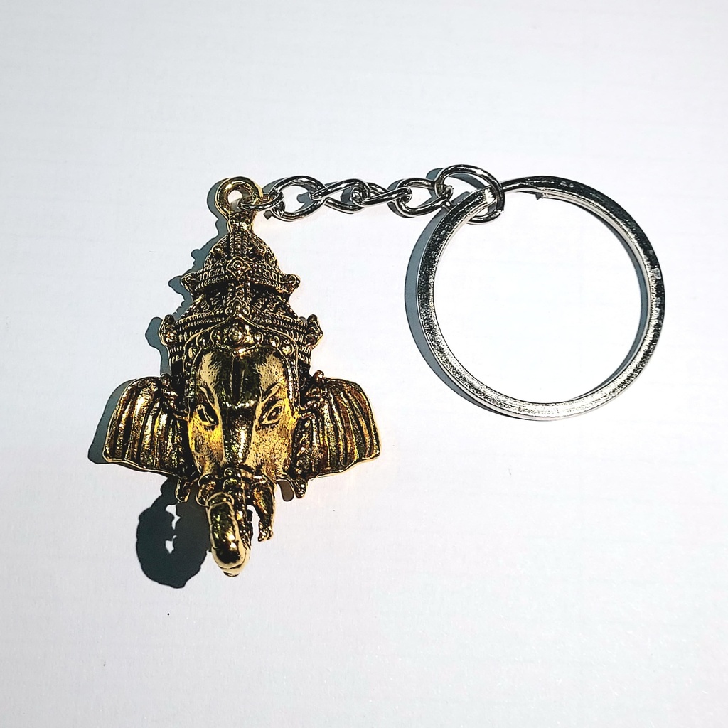 Blessing Face Ganesh Keychain