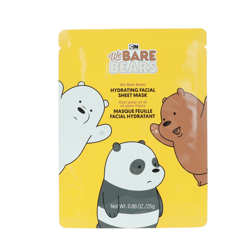 We Bare Bears Hydrating Facial Sheet Mask