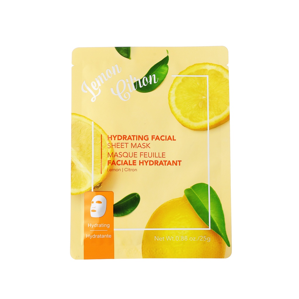 Hydrating Facial Sheet Mask(Lemon)