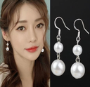 Pearl White Earrings