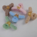 Plush Butterfly Hair Clutcher