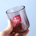  Red Glass Cup-066A-R