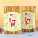 0080 Knuckleless Carbon Chopsticks 30 Pairs/Pack