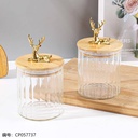 Deer head nordic style sealed jar-90*100