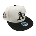 No Shot Captain Adjustable Snapback Black White Logo Hat