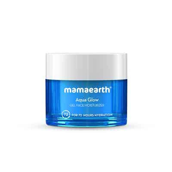 Delete-Mamaearth Aqua Glow Gel Face Moisturizer With Himalayan Thermal Water and Hyaluronic Acid - 100ml