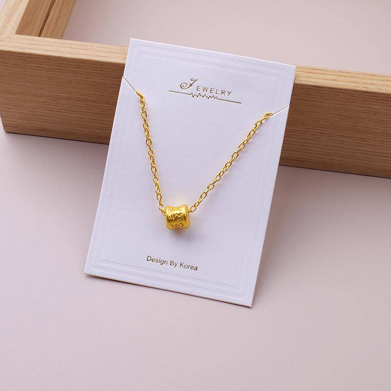 Fortunes turn for the single-layer necklace