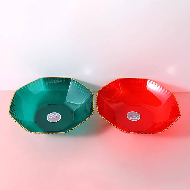 Fine PET gold stamping fruit tray -7066-1