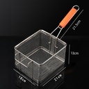 Stainless Steel Mesh Fry Basket – Perfect for Frying & Draining