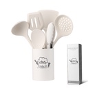 7 Pieces Silicone Kitchen Utensil Set 
