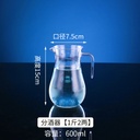 Acrylic Glass Mug with lid
