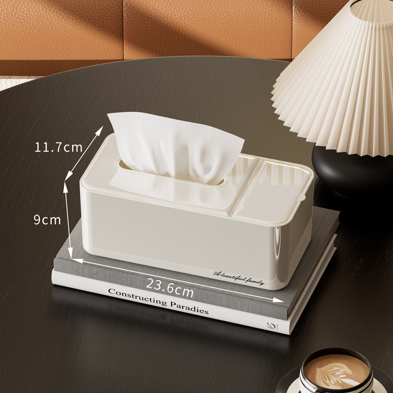 Stainless Steel Spring Tissue Box