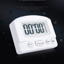 Multi-Function White Electronic Timer 8.3*6.2cm