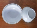 White Ceramic Soup Bowl