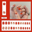 Sweet Short Round/Square Head False Nail R880
