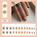 Instant Perfection: High-Quality Press-On Nails R820