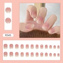 Glamourous Nail Transformation: Instant Fake Nails R545