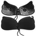 Black Backless Invisible Adhesive Bra 