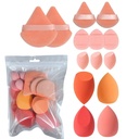 14-Piece Makeup Sponge Powder Puff Set