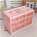 Anime Printed Desk Divider Storage Box