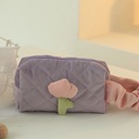 Cute Corduroy Makeup Cosmetic Bag 