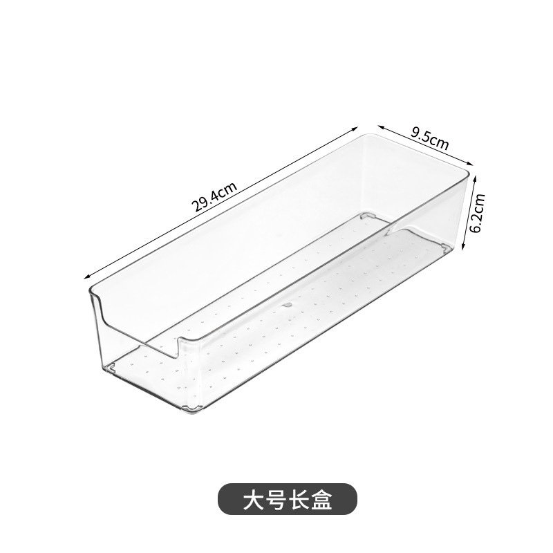 Cyrank Clear Plastic Storage Box