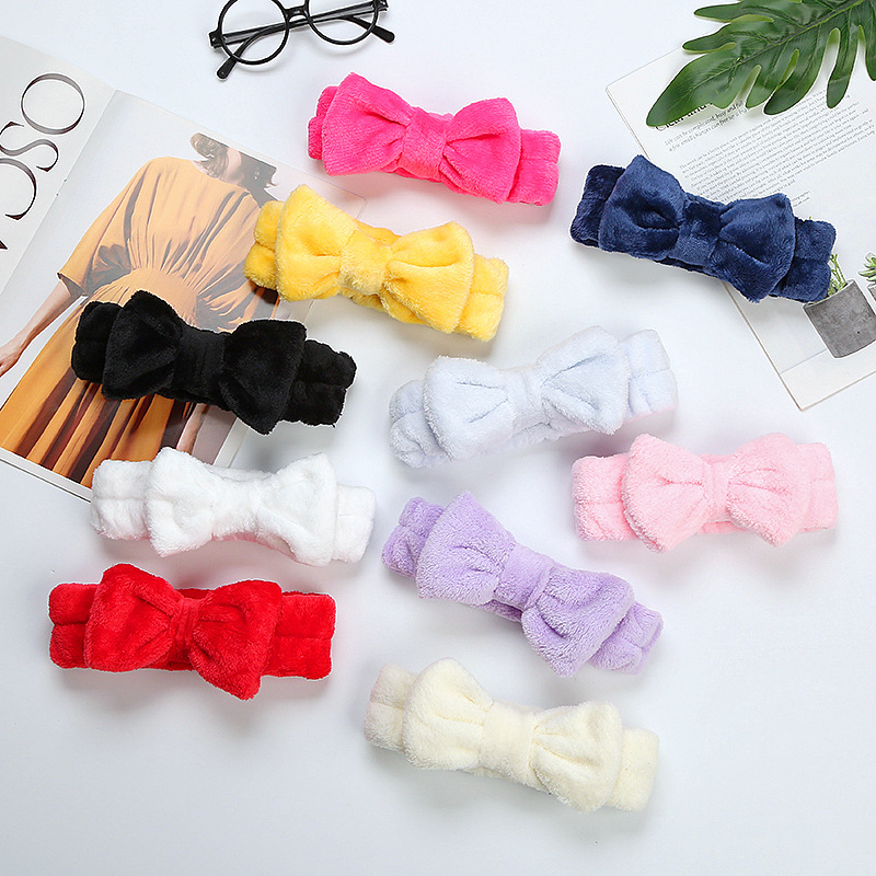 Cute Bowknot Facial Headband