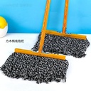40 square wooden handle line mop set 20 pieces