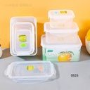 0826 Fresh Storage Set Square Box Three Pieces/15