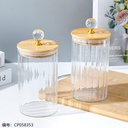Striped Diamond Bead Storage Canister 150ml
